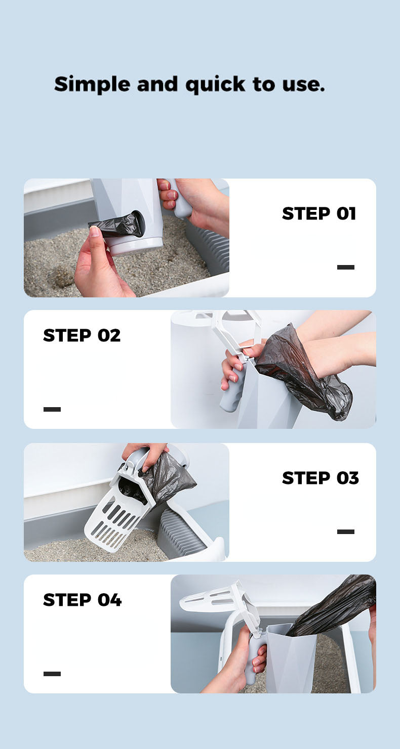 Teal Pets Cat Litter Box Scoop